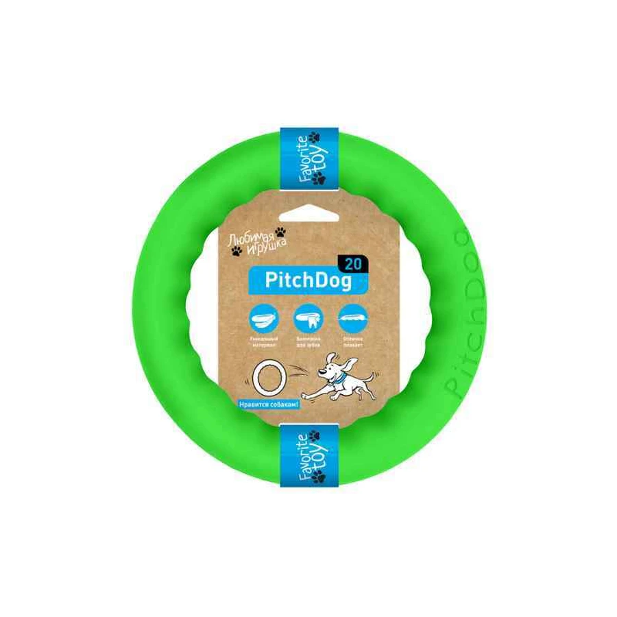 Collar (Коллар) PitchDog - Кольцо для игр и апортировки; 20 см (Салатовый): цены и характеристики