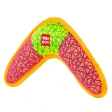Collar (Коллар) WAUDOG Fun - Игрушка Бумеранг с пищалкой для собак; 24х14 см (Розовый)