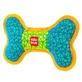Collar (Коллар) WAUDOG Fun - Игрушка Кость с пищалкой для собак; 20х12 см (Голубой)