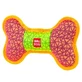 Collar (Коллар) WAUDOG Fun - Игрушка Кость с пищалкой для собак; 20х12 см (Розовый)