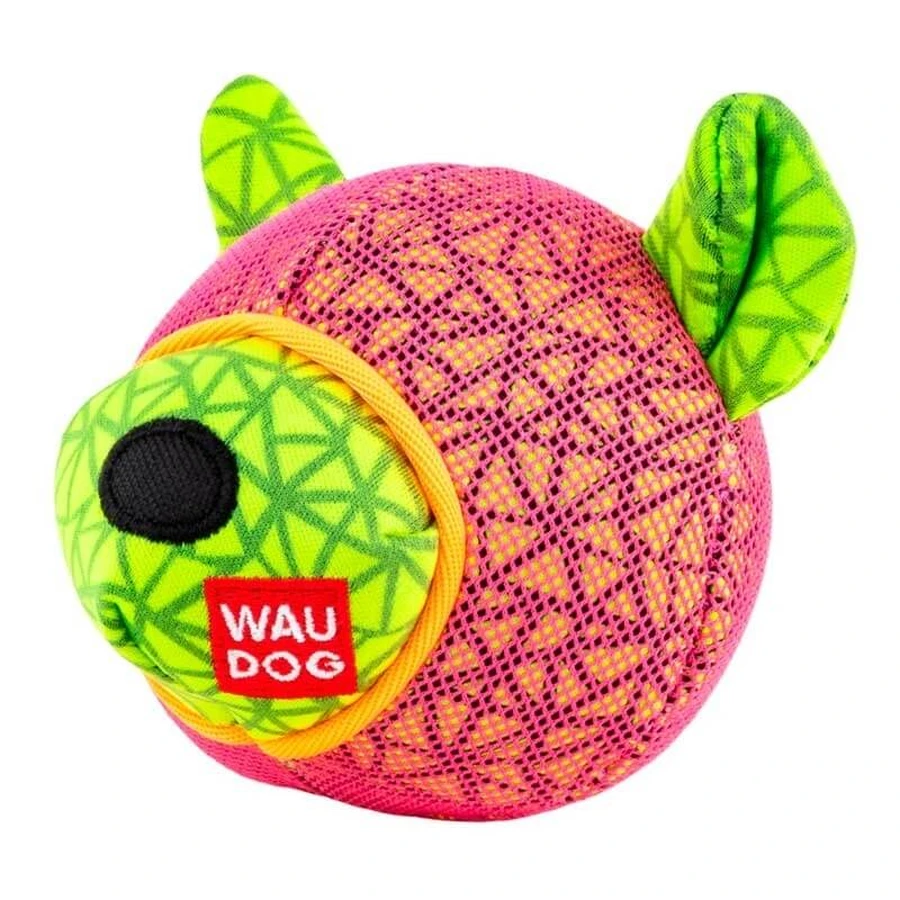 Collar (Коллар) WAUDOG Fun - М’яка іграшка Ведмідь з пищалкою для собак; 12х11 см (Рожевий): ціни та характеристики