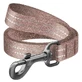 Collar (Коллар) WAUDOG Re-cotton - Поводок светоотражающий для собак из восстановленного хлопка; 1,5х200 см (Коричневый)