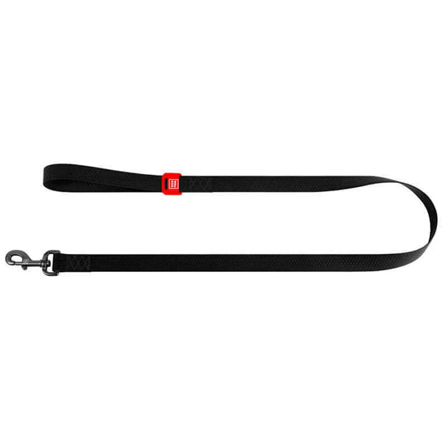 Collar (Коллар) WAUDOG Waterproof - Водостойкий поводок для собак; 2,5х183 см (Черный): цены и характеристики