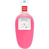 Collar WAUDOG Silicone - Поилка-насадка на бутылку для домашних животных; 16,5х9 см (Ярко-розовый)
