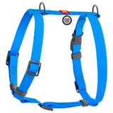 Collar WAUDOG Waterproof - Шлея водостійка анатомічна з QR-паспортом для собак; L/2,5х50-85х60-100 см (Блакитний)