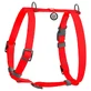 Collar WAUDOG Waterproof - Шлея водостойкая анатомическая с QR-паспортом для собак; L/2,5х50-85х60-100 см (Красный)