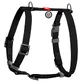 Collar WAUDOG Waterproof - Шлея водостійка анатомічна з QR-паспортом для собак; L/2,5х50-85х60-100 см (Чорний)