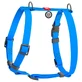 Collar WAUDOG Waterproof - Шлея водостійка анатомічна з QR-паспортом для собак; S/1,5х28-42х34-51 см (Блакитний)