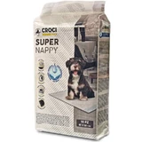 Croci (Крочі) Super Nappy - Одноразові гігієнічні пелюшки для собак та котів; 90х60 см / 10 шт.