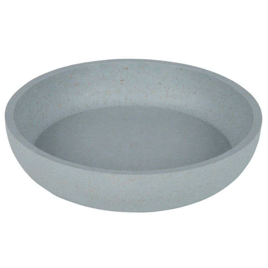 District 70 (Дистрикт 70) Bamboo Bowl - Миска бамбуковая для кормления котов; 12х12х2,8 см Blue (Голубой / Серый): цены и характеристики