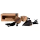 District 70 (Дистрикт 70) Gift set - Набор игрушек для котов; 3 шт. (Коричневый / Черный)