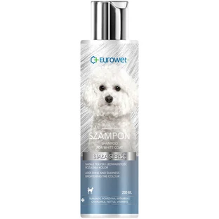 Eurowet (Євровет) For White Coat Shampoo - Шампунь з ромашкою, кропивою та вітаміном-Е для собак із білою шерстю; 200 мл