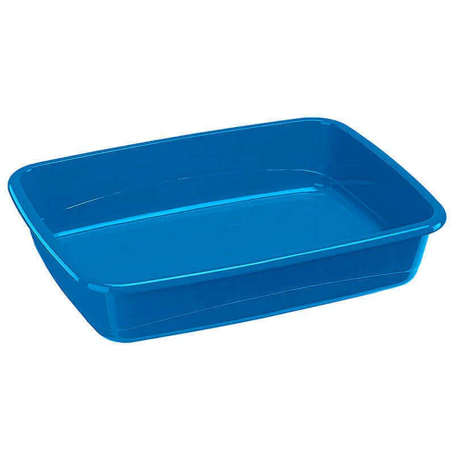 Ferplast (Ферпласт) NIP 10 - Туалет открытый пластиковый для котов; 46,5х35,5х11,5 см (Цвета в ассортименте): цены и характеристики