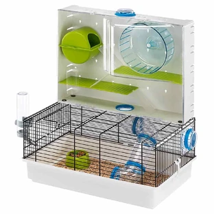Ferplast (Ферпласт) Olimpia - Клетка для хомяков с игровыми туннелями; 46x29,5x54 см
