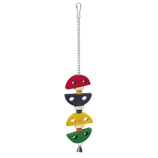 Ferplast (Ферпласт) Parrot Toy - Дерев'яна іграшка для папуг; 7,2x1,5x43 см
