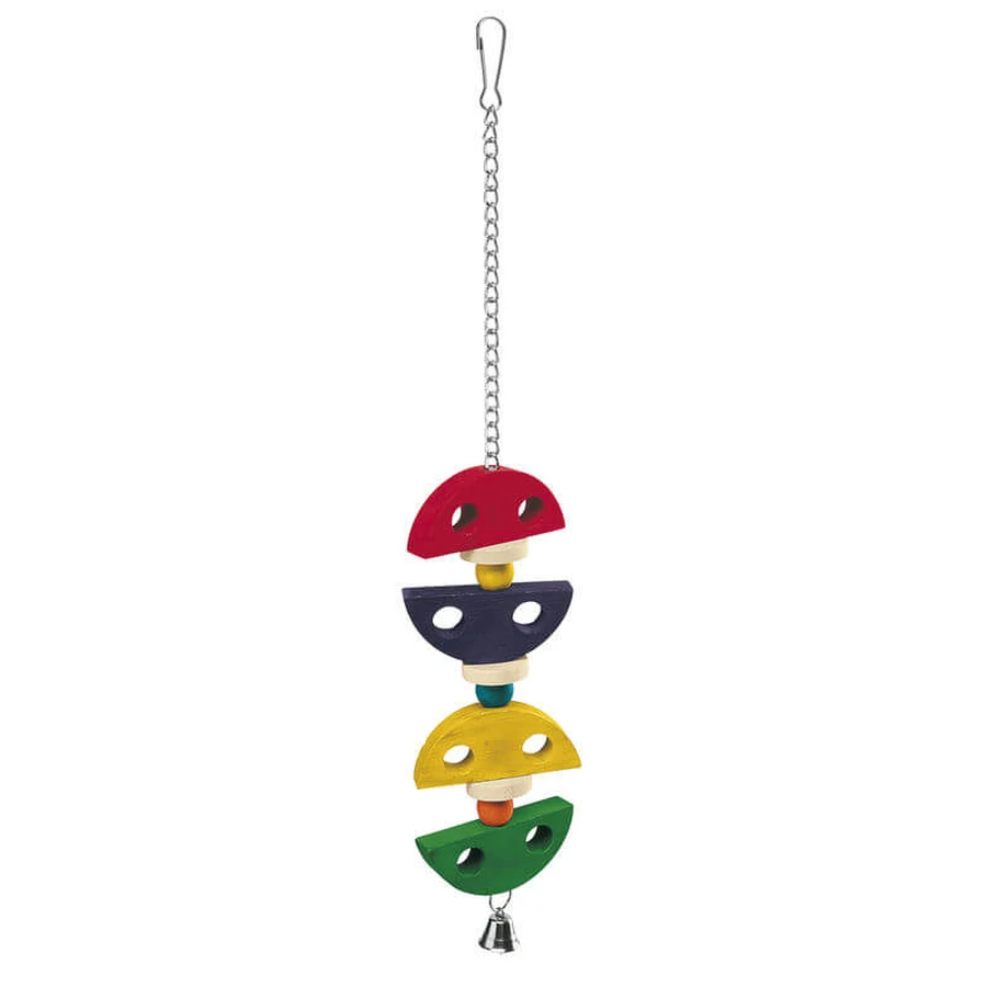 Ferplast (Ферпласт) Parrot Toy - Дерев'яна іграшка для папуг; 7,2x1,5x43 см: ціни та характеристики