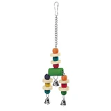 Ferplast (Ферпласт) Parrot U-turn Toy - Деревянная игрушка для попугаев; 9x3x32 см