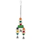 Ferplast (Ферпласт) Parrot U-turn Toy - Деревянная игрушка для попугаев; 9x3x32 см