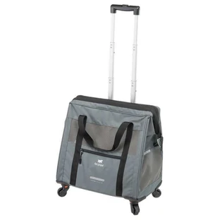 Ferplast Voyager Trolley - Сумка-переноска на колесах для котів і собак дрібних порід; 46х26х48 см (Сірий)