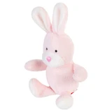 GiGwi Plush Friendz – Іграшка Заєць з пискавкою для собак; 11 см (Рожевий)