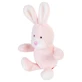 GiGwi Plush Friendz – Іграшка Заєць з пискавкою для собак; 11 см (Рожевий)