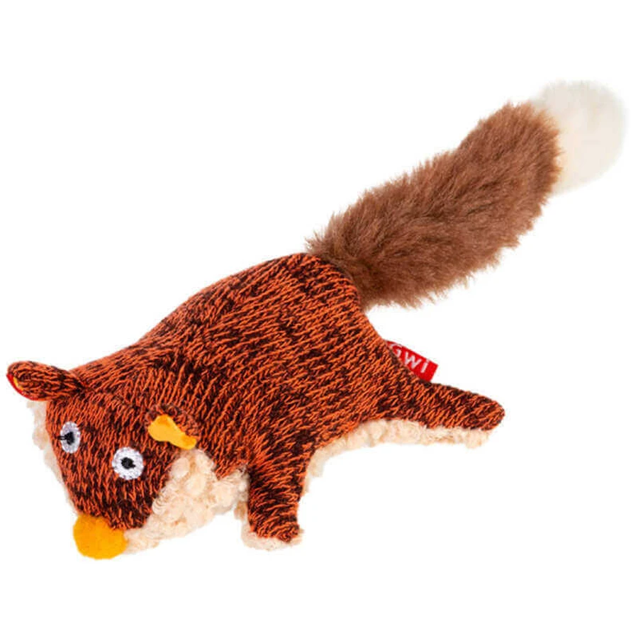 GiGwi Plush Friendz – Игрушка Лиса с пищалкой для собак; 9 см: цены и характеристики