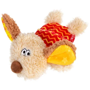 GiGwi Plush Friendz – Іграшка Собачка з пискавкою для собак; 13 см