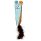 GiGwi Rookie Hunter – Іграшка Кролик з шарудінням блакитний для котів; 38х8 см (Блакитний)