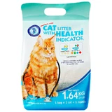 Holland Animal Care (Холанд Енімал Кеа) Cat litter with Health Indicator - Наповнювач силікагелевий для котячих туалетів з індикатором здоров'я; 3,8 л / 1,64 кг