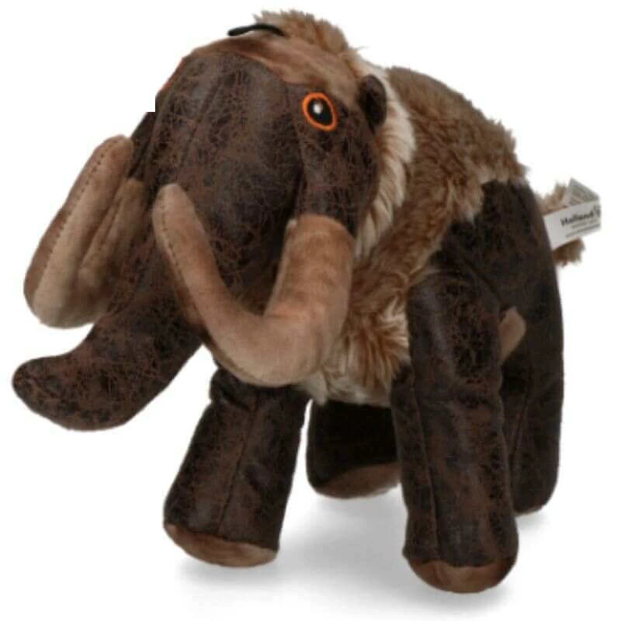 Holland Animal Care (Холанд Енімал Кеа) Elegant Mammoth - М'яка іграшка Мамонт для собак із пищалкою всередині; 35х12,5х21 см (Темно-коричневий): ціни та характеристики