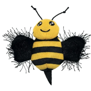 KONG (Конг) Better Buzz Bee - Игрушка лучшая пчела Базз с мятой для котов; 17х9,5х4 см