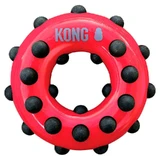 KONG (Конг) Dotz Circle - Игрушка Кольцо в точках для собак; 10 см