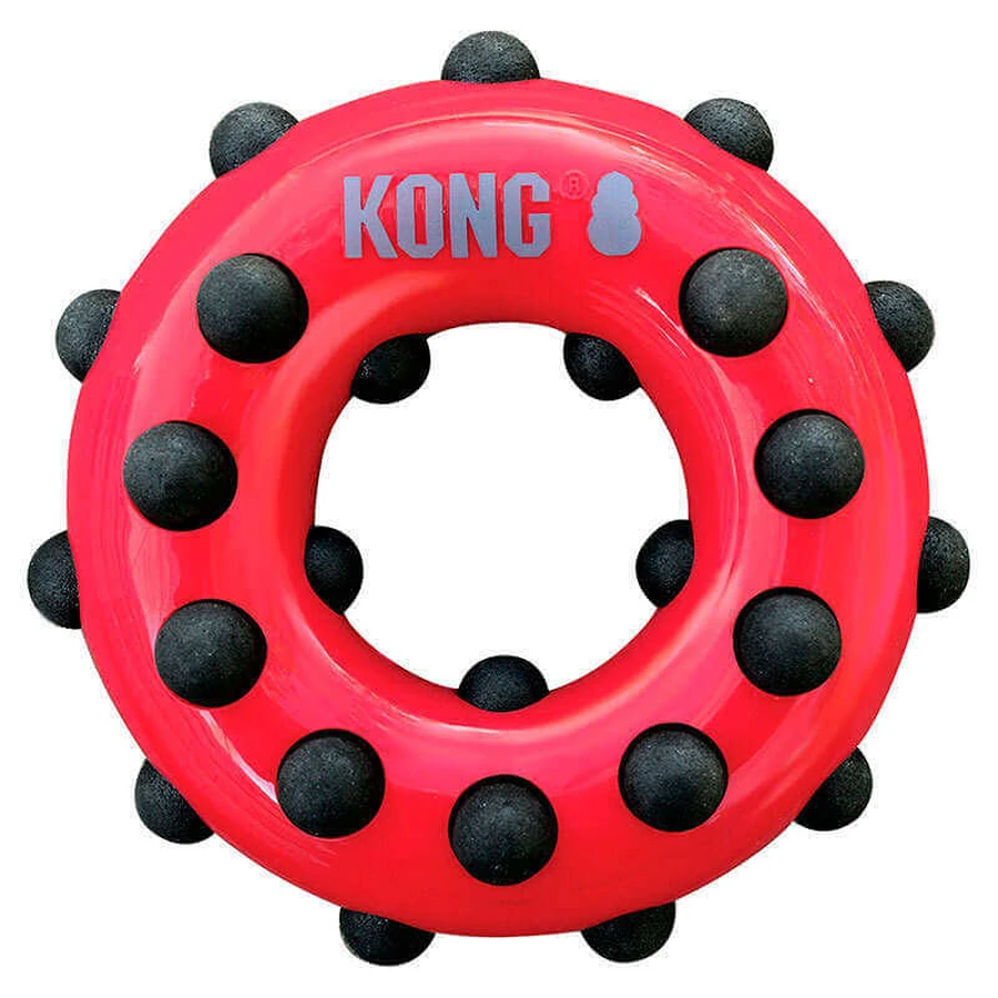 KONG (Конг) Dotz Circle - Игрушка Кольцо в точках для собак; 10 см: цены и характеристики
