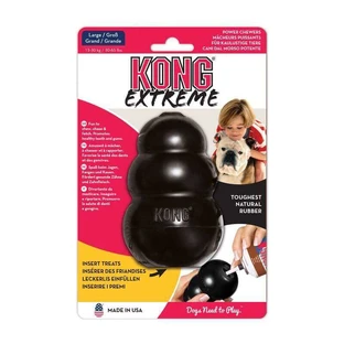 KONG (Конг) Extreme - Игрушка из упрочнённого каучука для собак крупных пород; L