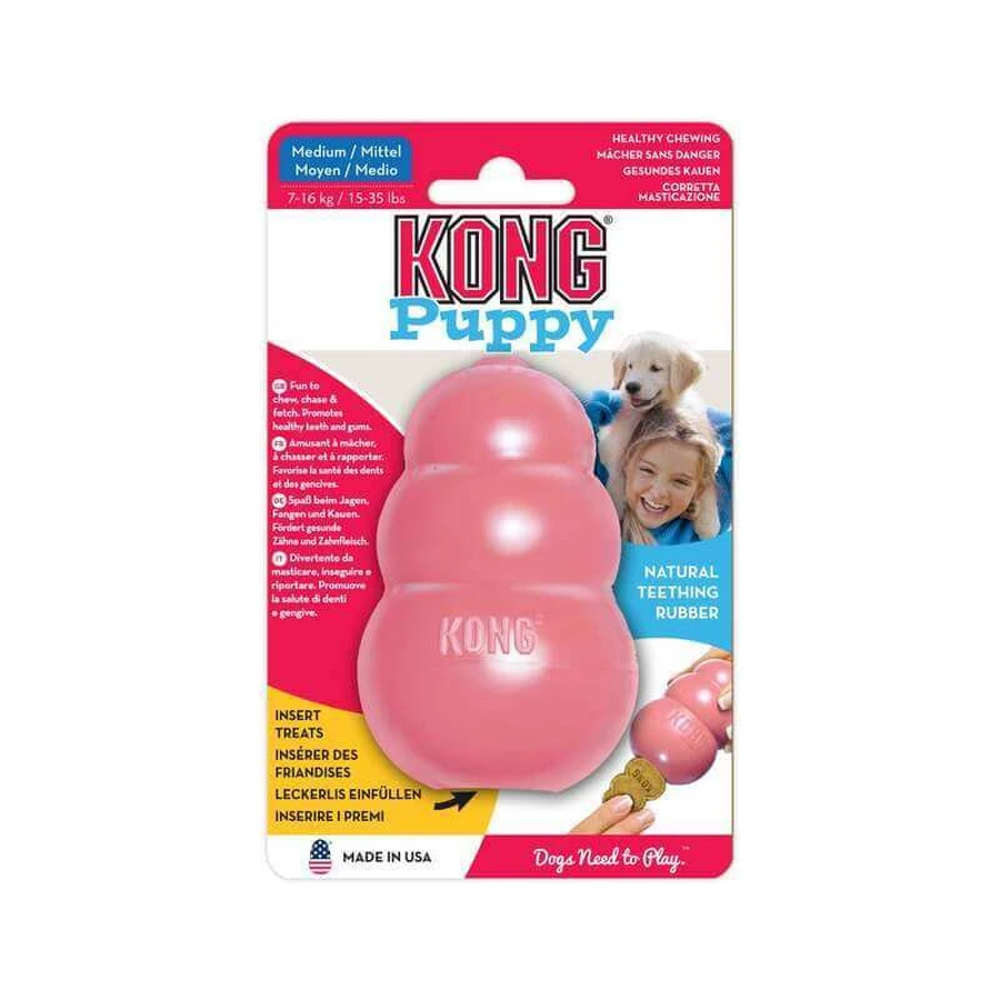 KONG (Конг) Puppy - Іграшка для цуценят; M: ціни та характеристики