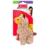 KONG (Конг) Softies Buzzy Llama EU - Интерактивная игрушка Баззи Ллама с мятой для котов; 19х12х7 см