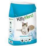 Kittyfriend (Кіттіфренд) Antibacterial Cat Litter – Мінеральний наповнювач, що поглинає рідину для котячого туалету; 30 л / 20 кг