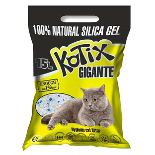 Kotix (Котікс) Наповнювач силікагелевий для котячого туалету; 15 л