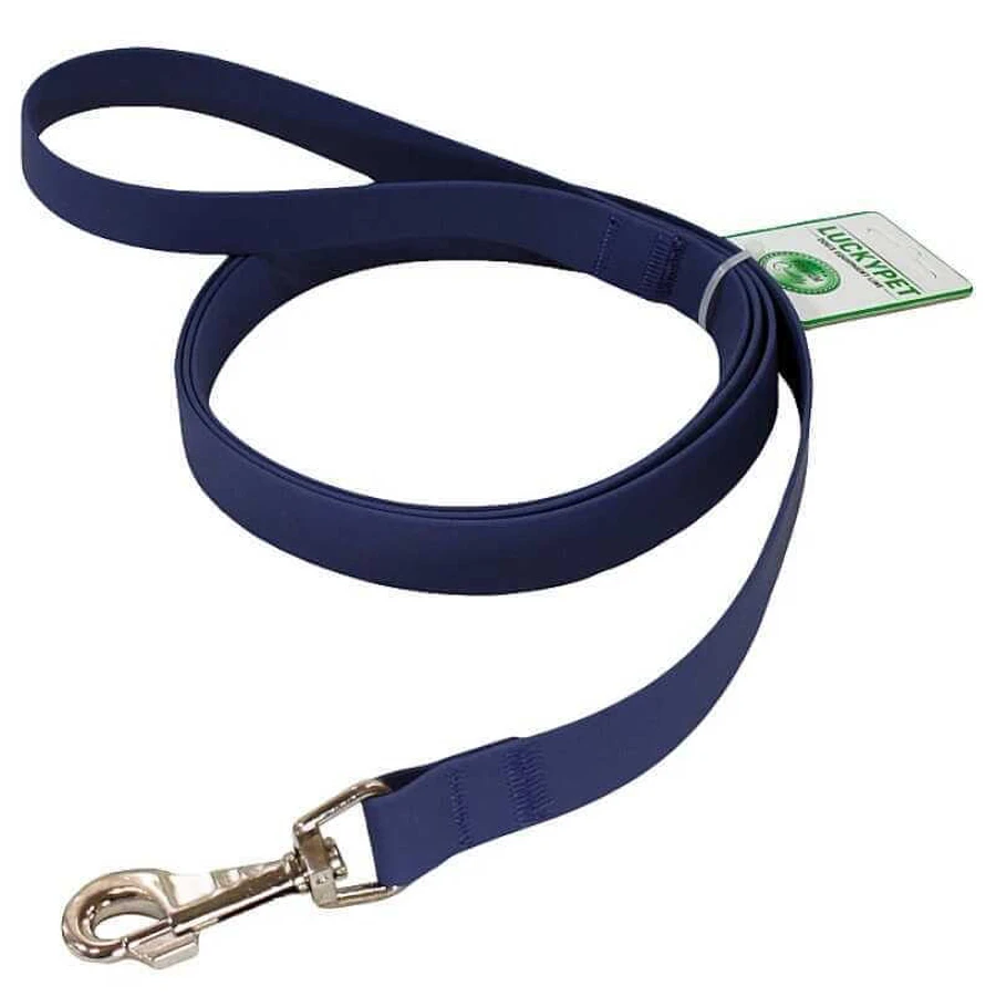 Lucky Pet - Повідець із водонепроникної стрічки для собак; 2,5х400 см (Темно-синій): ціни та характеристики