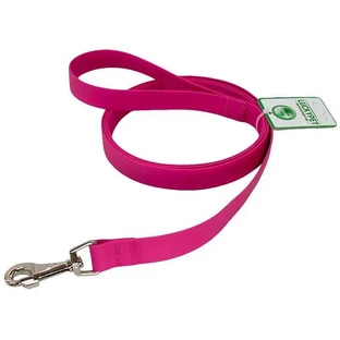 Lucky Pet - Поводок из водонепроницаемой ленты для собак; 2,5х400 см (Ярко-розовый)