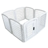 M-Pets (М-Петс) Arctic Puppy Pen - Пластиковый складной вольер для щенков; M