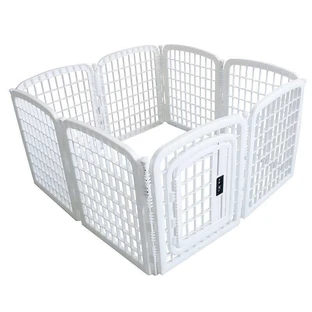 M-Pets (М-Петс) Arctic Puppy Pen - Пластиковый складной вольер для щенков; M