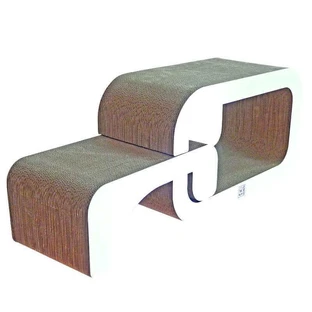 M-Pets (М-Петс) Austin Scratch Board - Картонна кігтеточка для котів; 55х24х32 см