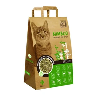 M-Pets (М-Петс) Bamboo Cat Litter - Органический бамбуковый наполнитель для кошачьего туалета; 10 л