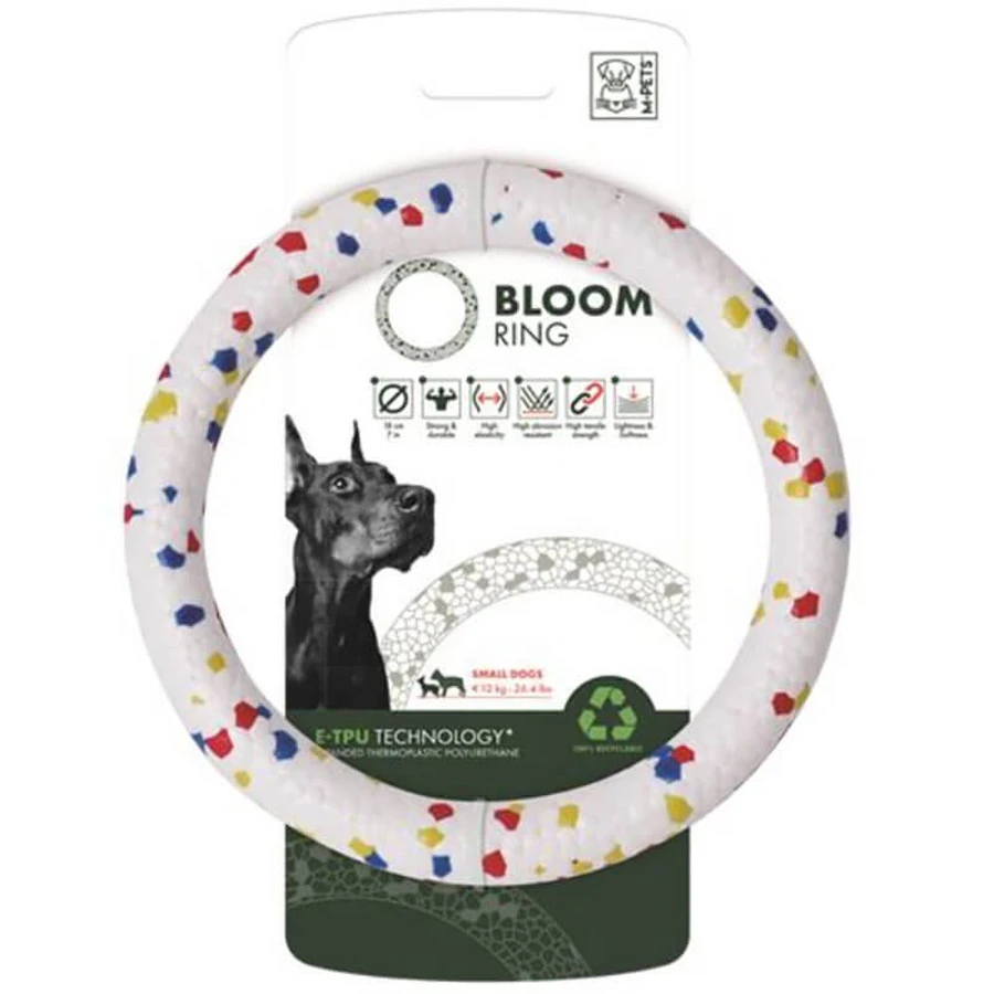 M-Pets (М-Петс) Bloom - Іграшка-кільце для собак; 18 см (Різнокольоровий): ціни та характеристики