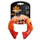 M-Pets (М-Петс) Carnivore Ring Bone - Іграшка Кістка-кільце з ароматом бекона для собак; 14x13,7х4,1 см (Червоний)