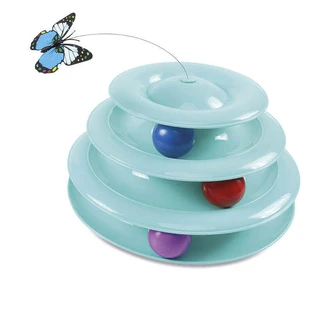 M-Pets (М-Петс) Cascado Cat Toy - Інтерактивна іграшка Каскадо для котів; 26х13,5х26 см