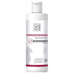 M-Pets (М-Петс) Cat Disinfectation Shampoo - Шампунь, що дезінфікує для лікування уражень шкіри, спричинених ектопаразитами у котів; 250 мл