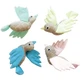 M-Pets (М-Петс) Cat Toy Bird - Игрушка Птичка из флуоресцентной ткани для кошек; 13х11х5 см (Цвета в ассортименте)