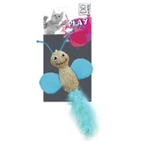 M-Pets (М-Петс) Cat Toy Butterfly - Іграшка Метелик з флуоресцентної тканини для котів; 25х10х2 см (Кольори в асортименті)